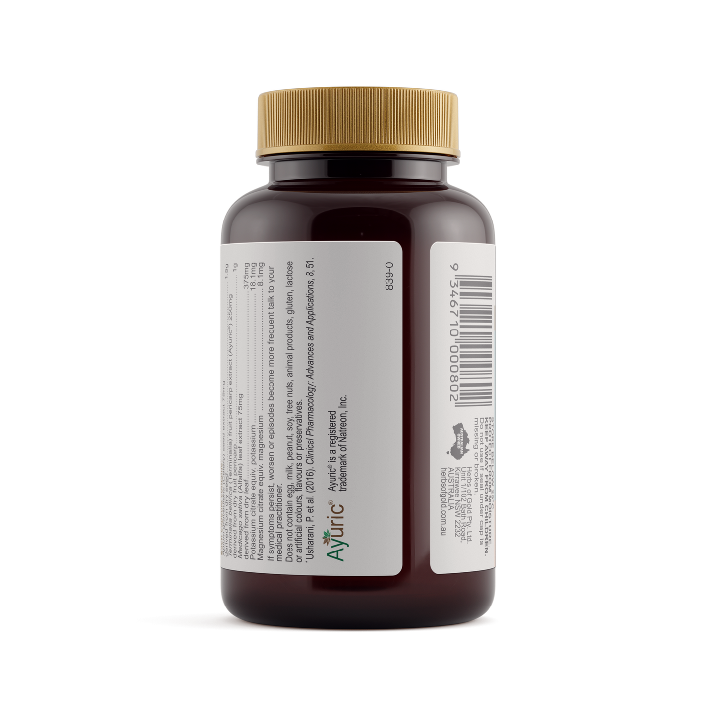 Herbs of Gold Gout Relief Complex information
