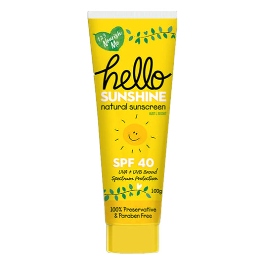 123 Nourish Me Hello Sunshine Sunscreen 100g