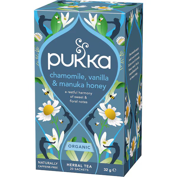 Pukka Herbal Tea Chamomile, Vanilla & Manuka Honey