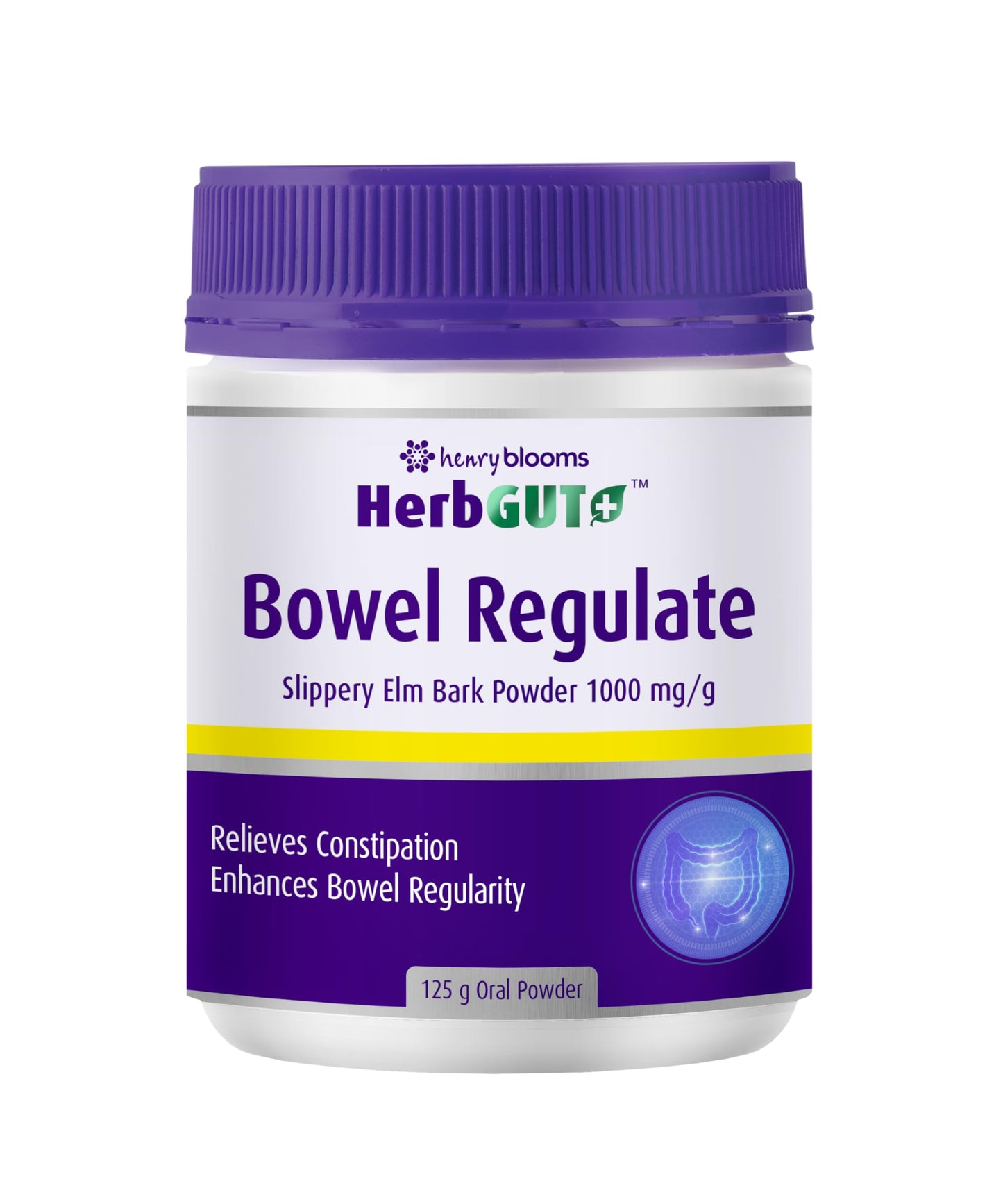 Henry Blooms Slippery Elm Bark Powder Bowel Regulate 125g