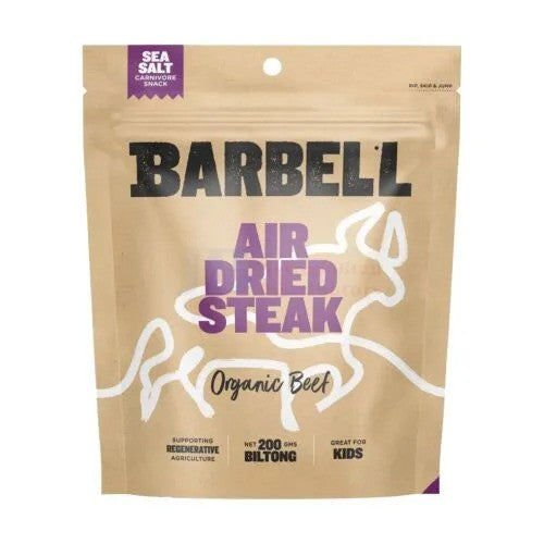 Barbell Seasalt Biltong Barbell Foods 70g