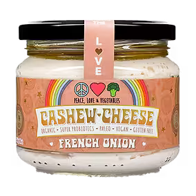 Peace Love & Vegetables Cashew Cheese French Onion Dip 280g