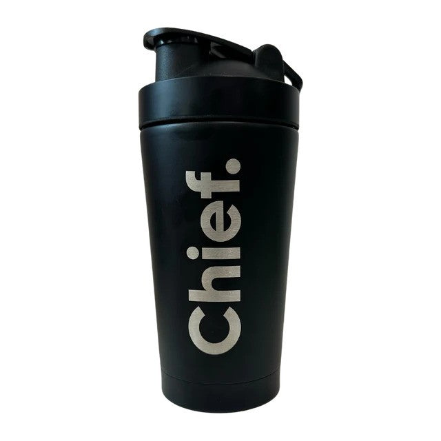 Chief Stainless Steel Protein Shaker 500ml