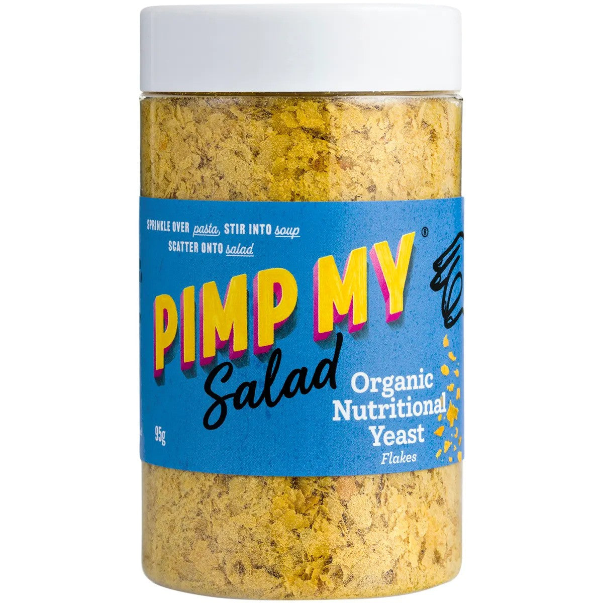 Pimp My Salad Organic Nutritional Yeast Flakes 95g