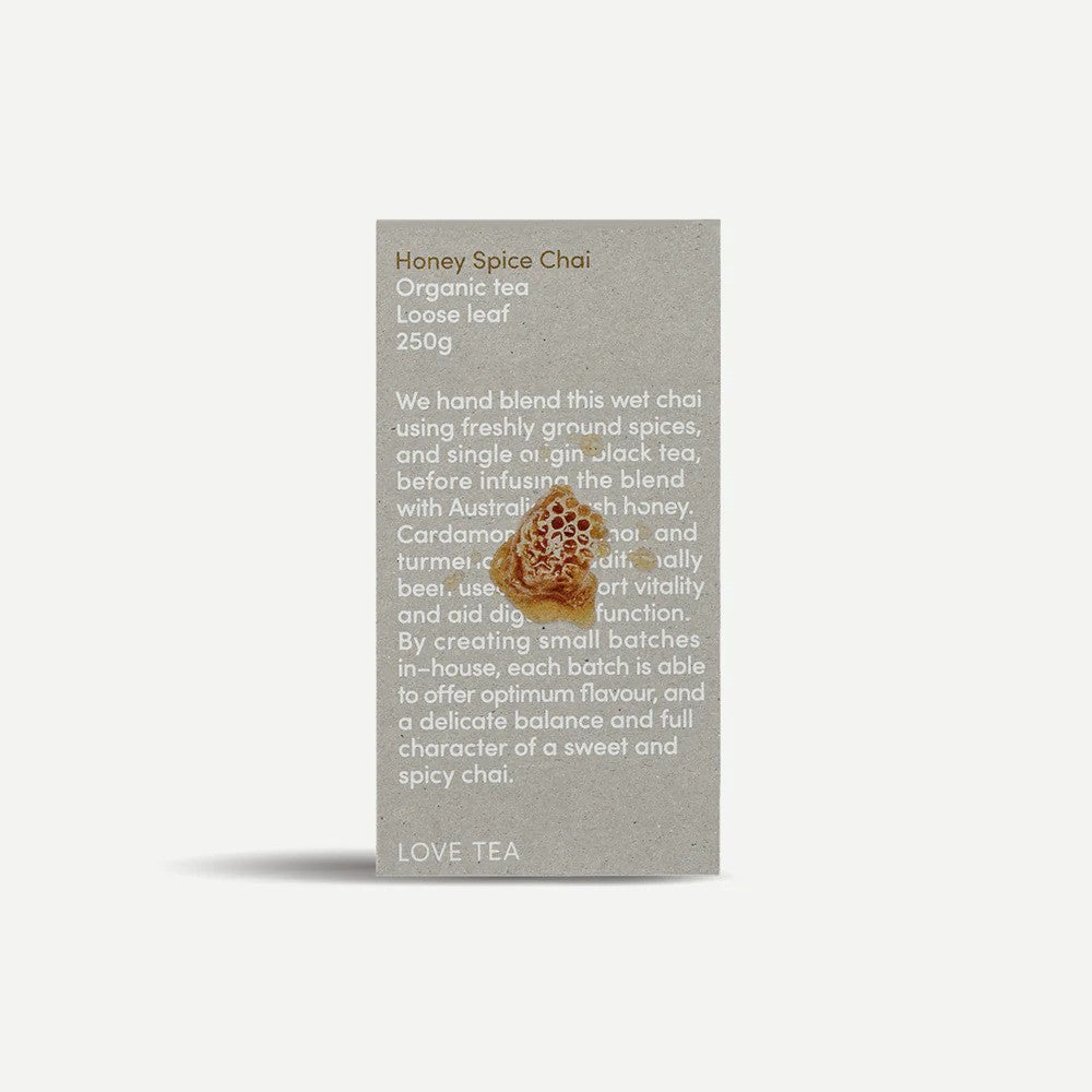 Love Tea Honey Spice Chai Loose Leaf Tea 250g