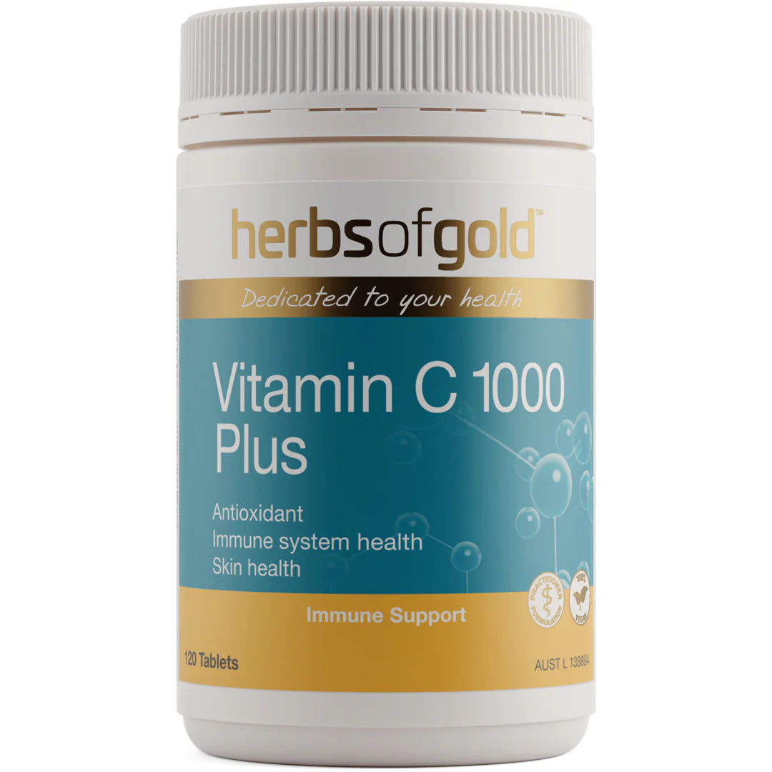Herbs of Gold Vitamin C 1000 Plus 120t