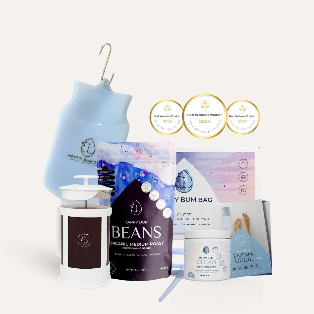 Happy Bum Co Beginners Happy Bum Bundle - Premium Coffee Enema Kit