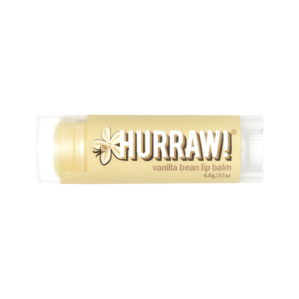 Hurraw! Organic Lip Balm Vanilla 4.8g