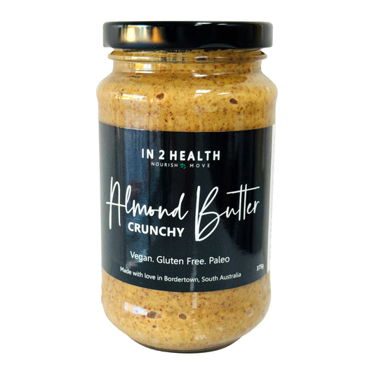 In 2 Health Almond Butter CRUNCHY 375g