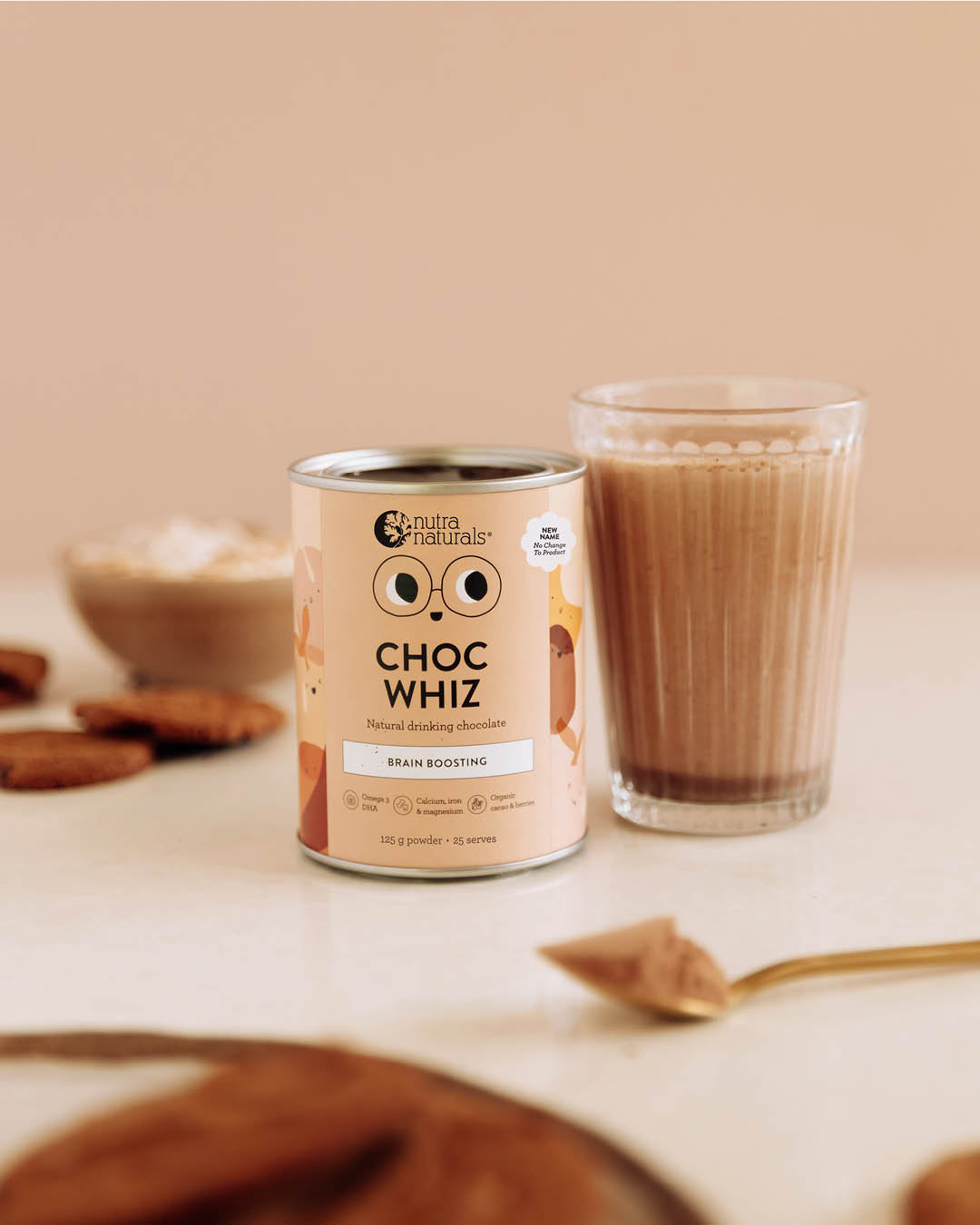 Nutra Naturals Choc Whiz 125g