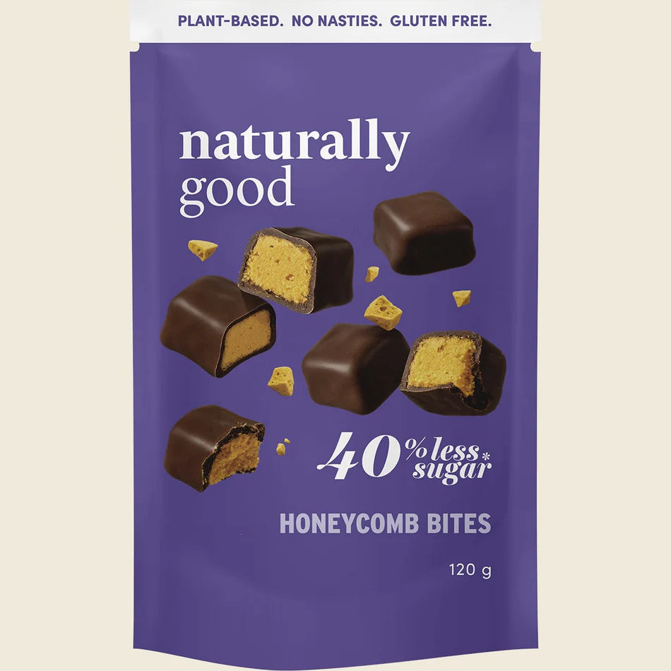 Naturally Good Choc Honeycomb Bites 120g