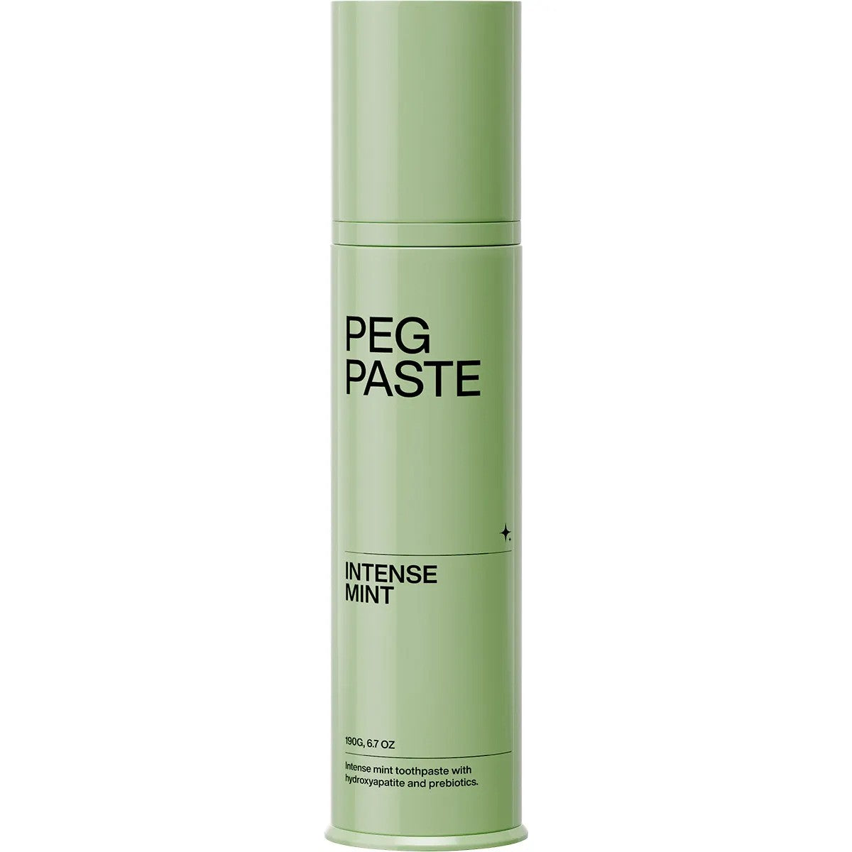 Peg Paste Natural Toothpaste with Hydroxyapatite Intense Mint 190g
