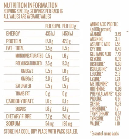 Good Country Hemp Protein Powder Vanilla 500g