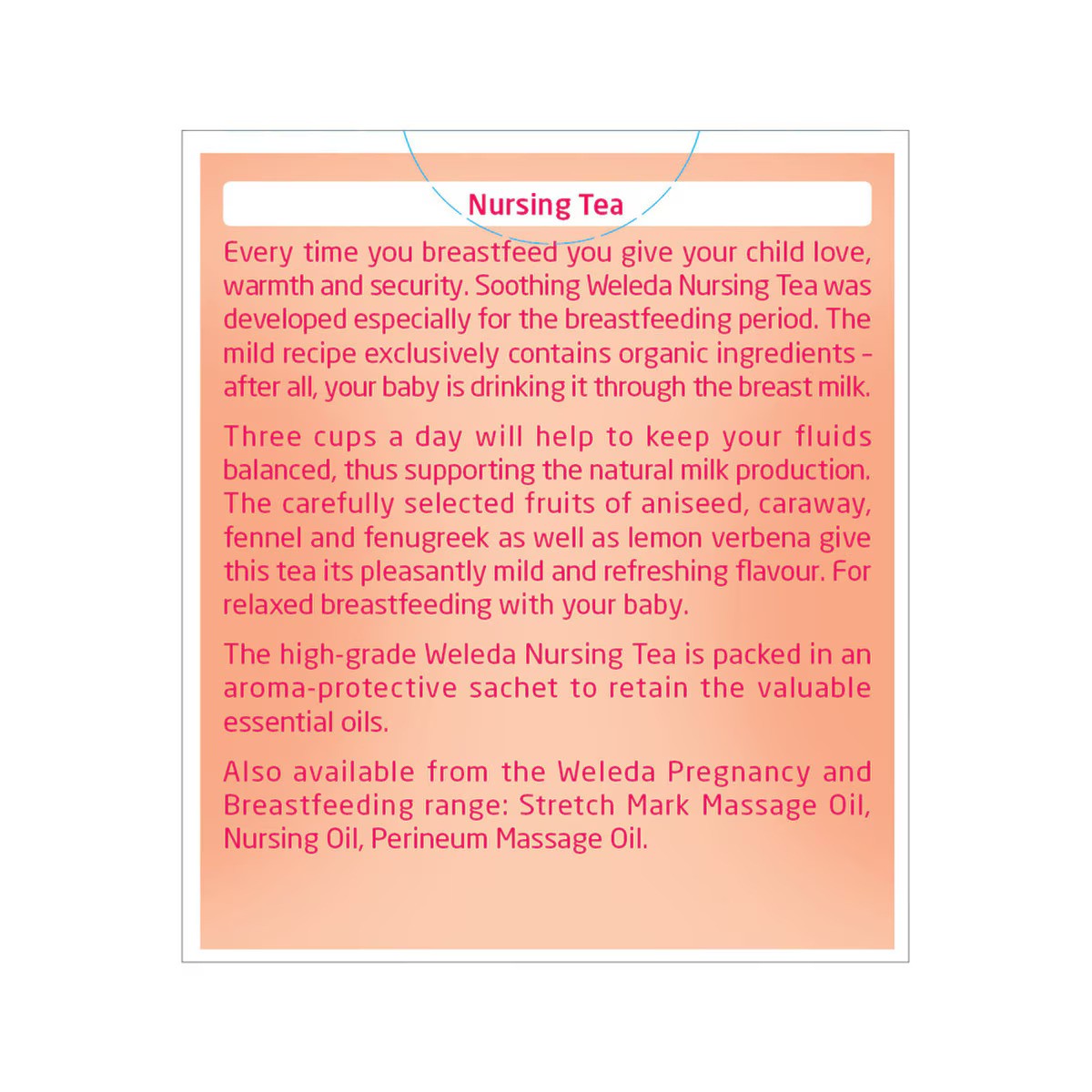 Weleda Mum Organic Nursing Tea 20 Tea Bags