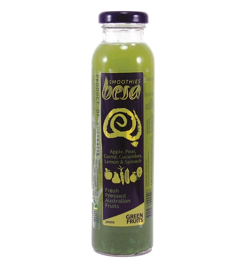 BESA Juice Apple, Pear, Carrot, Cucumber, Lemon & Spinach 310ml