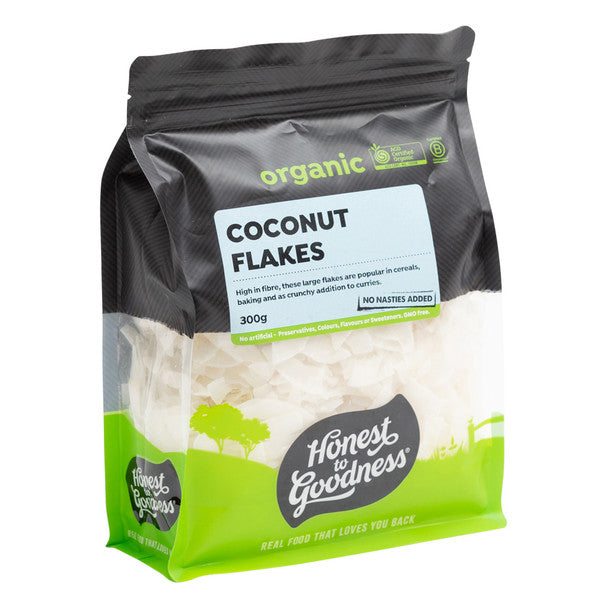 Honest to Goodness Organic Coconut Flakes 300g