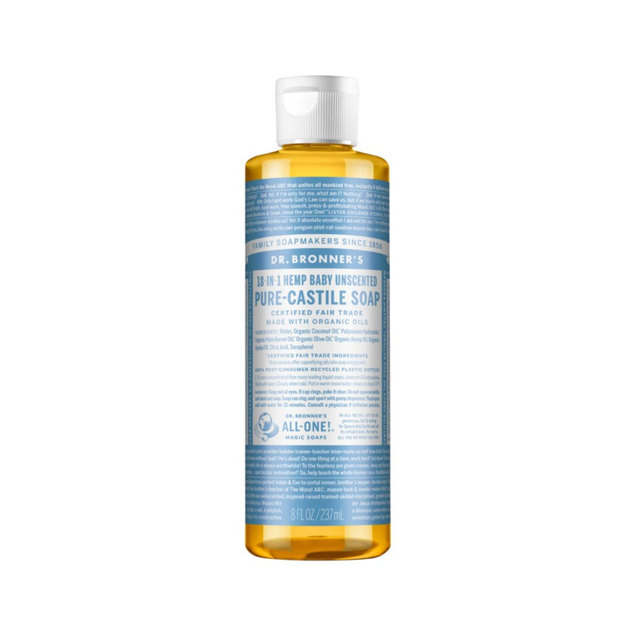 Dr Bronner's Pure Castile Soap Liquid 237ml