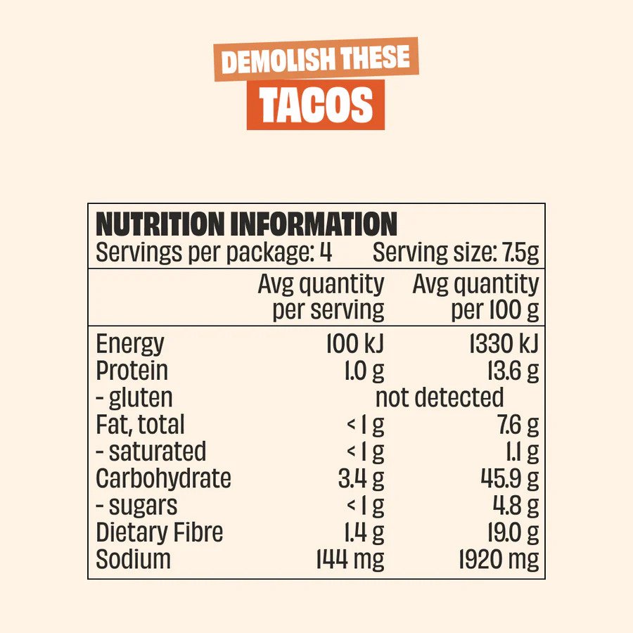 Mingle Sachet Taco Mexican Fiesta 30g