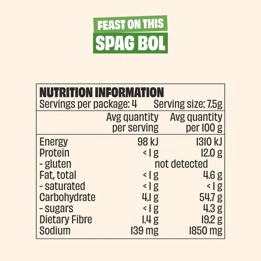 Mingle Sachet Spag Bol 30g