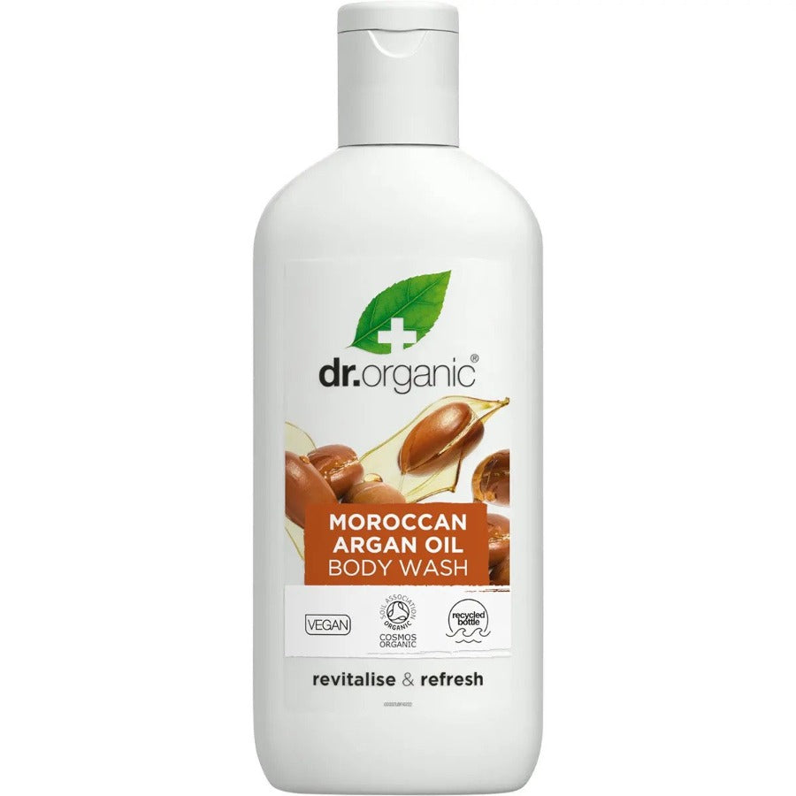 Dr Organic Body Wash Organic Moroccan Argan Oil 250ml