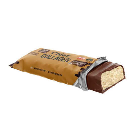 Chief. Collagen Protein Bar Choc Peanut Butter 45g