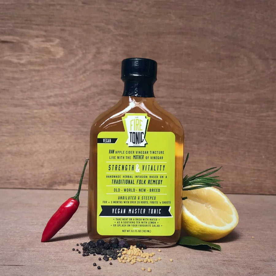 Hilbilby Cultured Food Fire Tonic Vegan 180ml