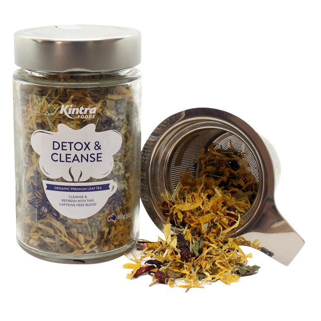 Kintra Foods Loose Leaf Tea 60g Detox & Cleanse