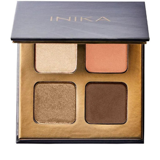 INIKA Organic Quad Eyeshadow Palette Sunset