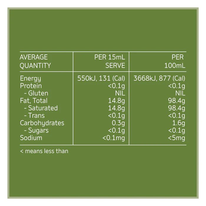 Melrose MCT Oil Fuel For Energy & Exercise 500ml
