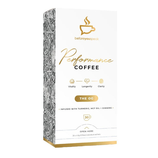 Before You Speak Performance Coffee The OG 4.5g x 30 Pack