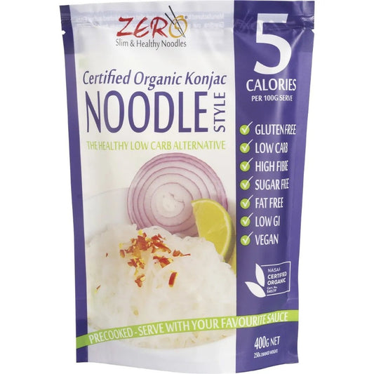 Zero Slim Certified Organic Konjac Noodles 400g