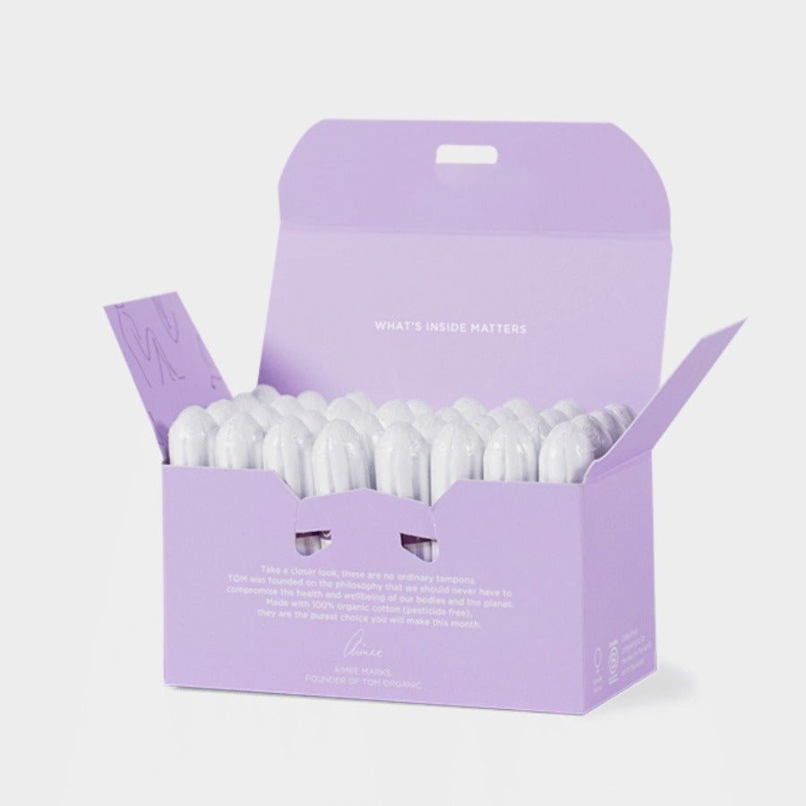 Tom Organic Tampons Super 32 Pack