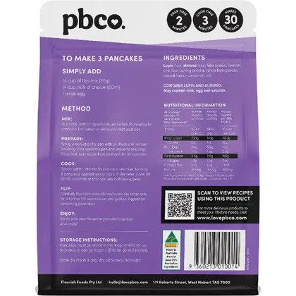 PBCo Protein Pancake Mix High Protein 300g