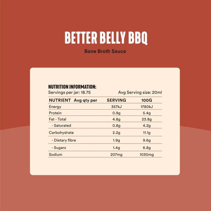 Gevity Rx Bone Broth Better Belly BBQ 375ml