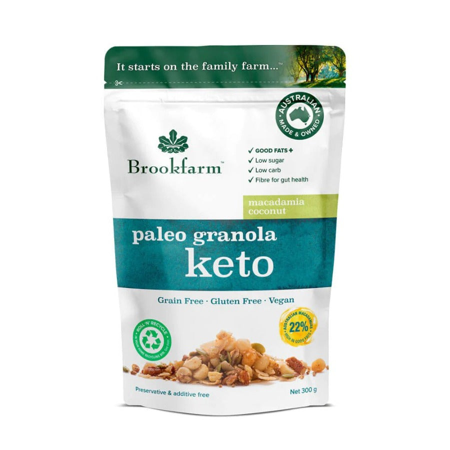 Brookfarm Keto Premium Paleo Granola 330g