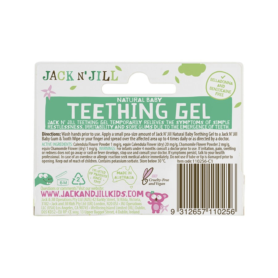 Jack N Jill Teething Gel 15g