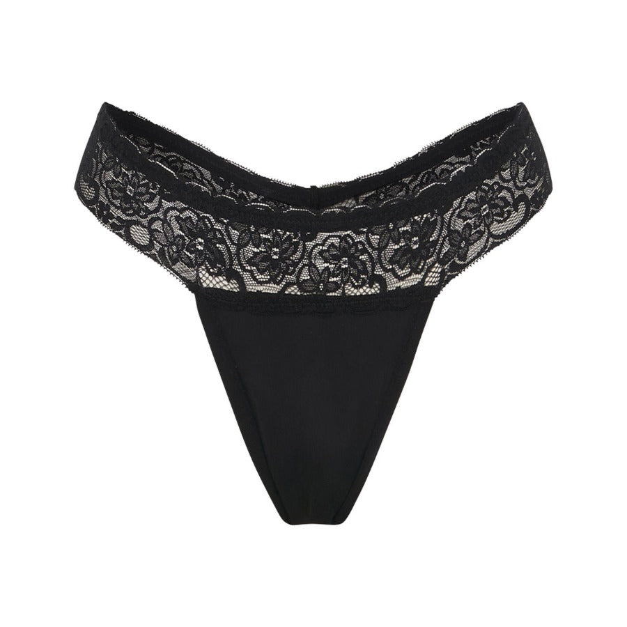 Pelvi Leakproof Underwear G-String Black M