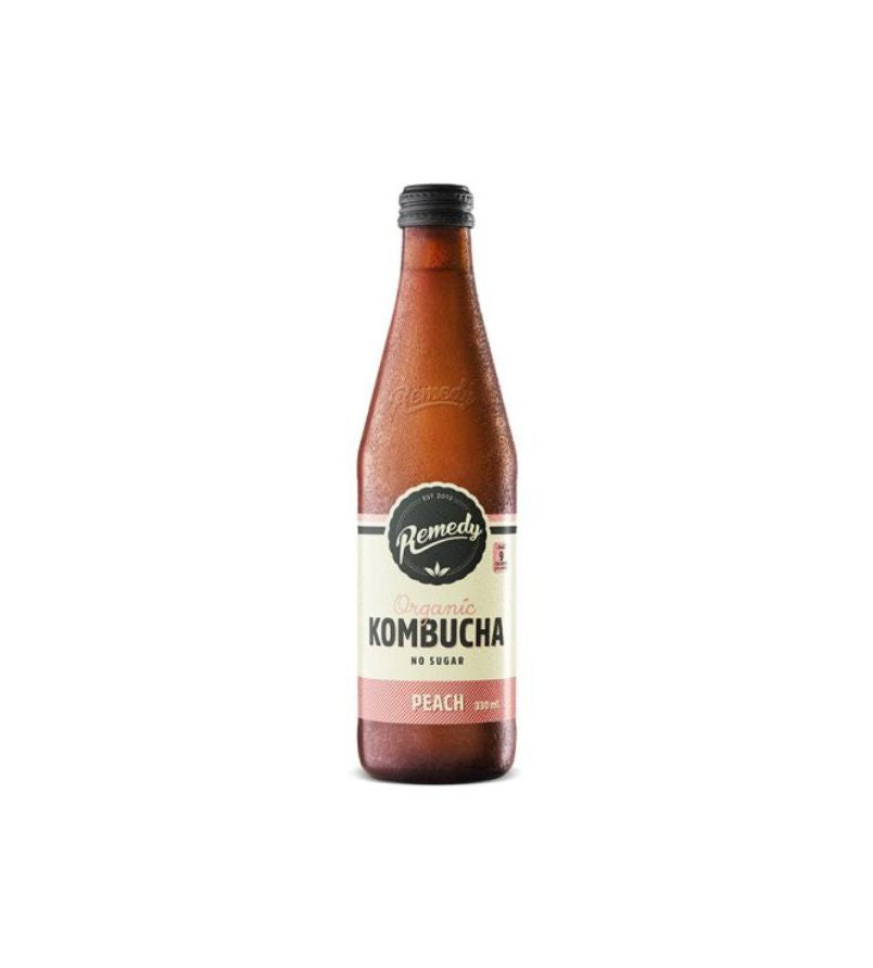 Remedy Kombucha Peach 330ml