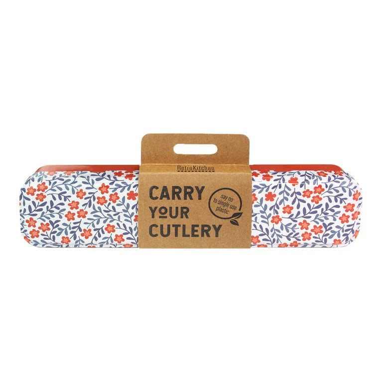Retro Kitchen Carry Your Cutlery Set Blossom