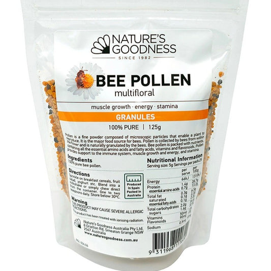 Nature's Goodness Bee Pollen 125g
