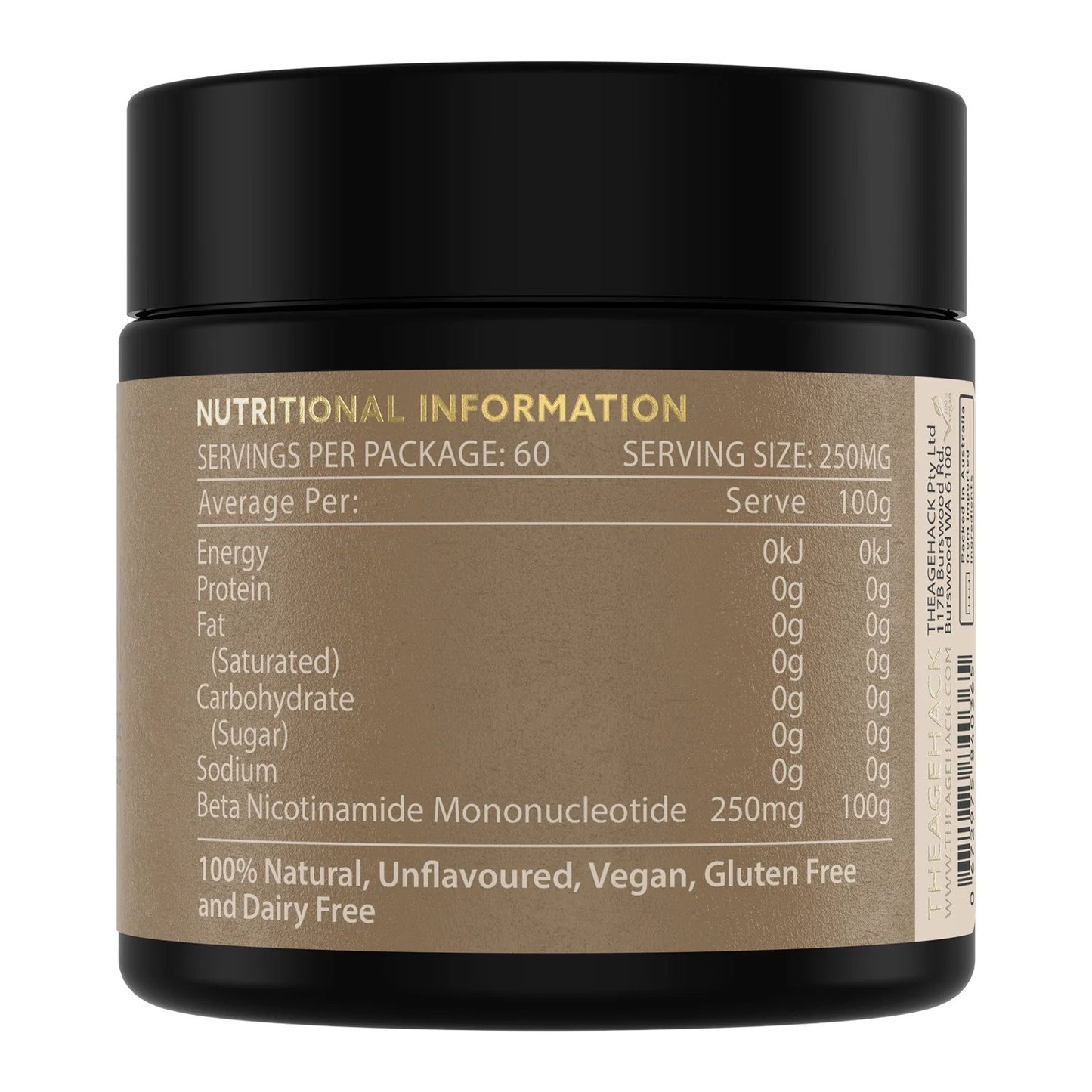 The Age Hack NMN Powder 15g