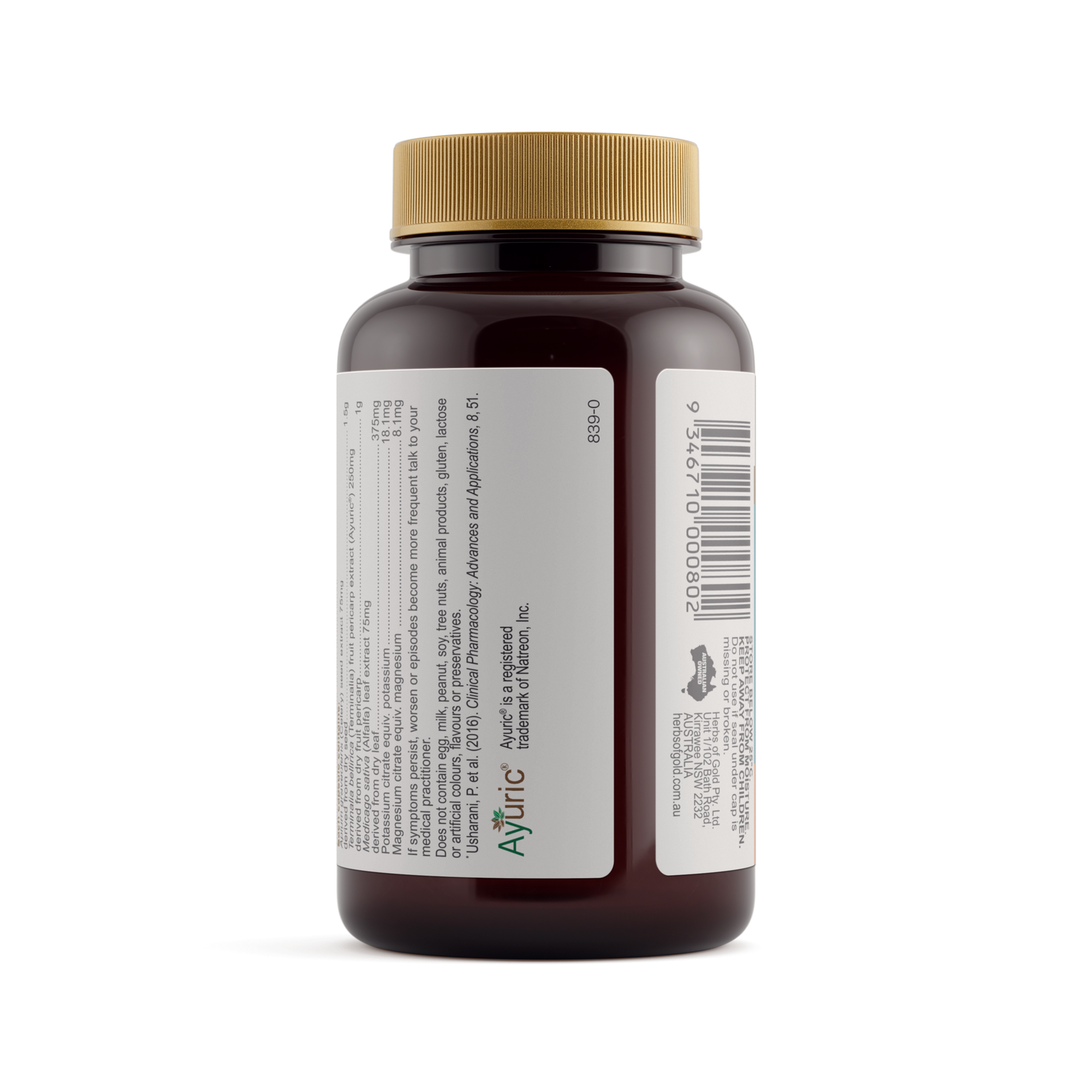 Herbs of Gold Gout Relief Complex information
