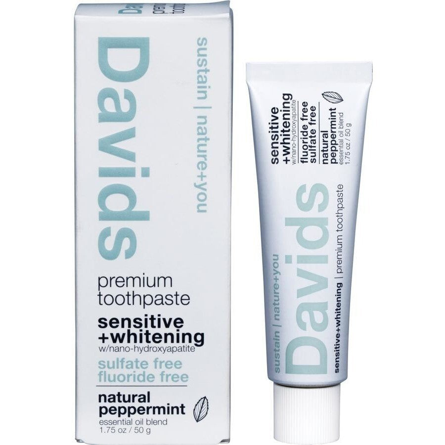 Davids Hydroxi Toothpaste Sensitive + Whitening Peppermint 50g
