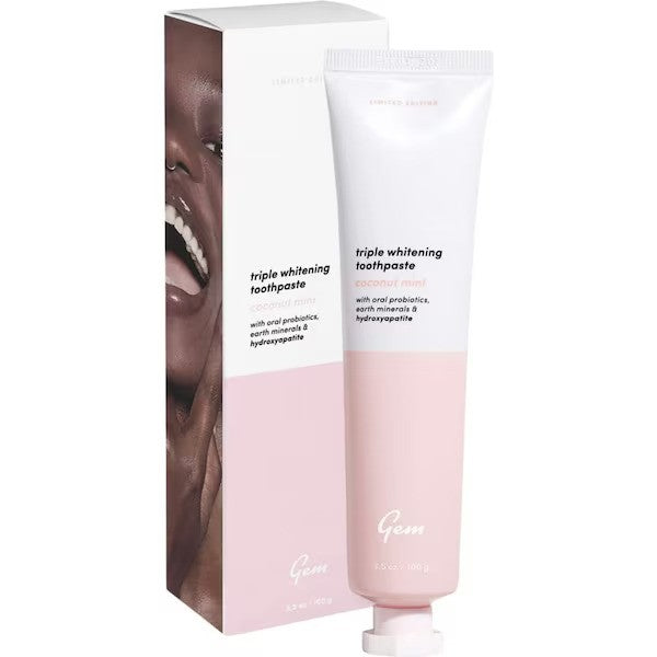 Gem Triple Whitening Toothpaste Coconut Mint 100g