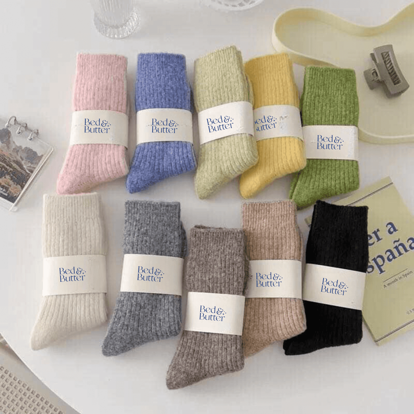 Bed & Butter Socks Lavender S/M