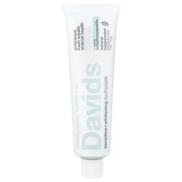 Davids Hydroxi Toothpaste Sensitive + Whitening Peppermint 113g