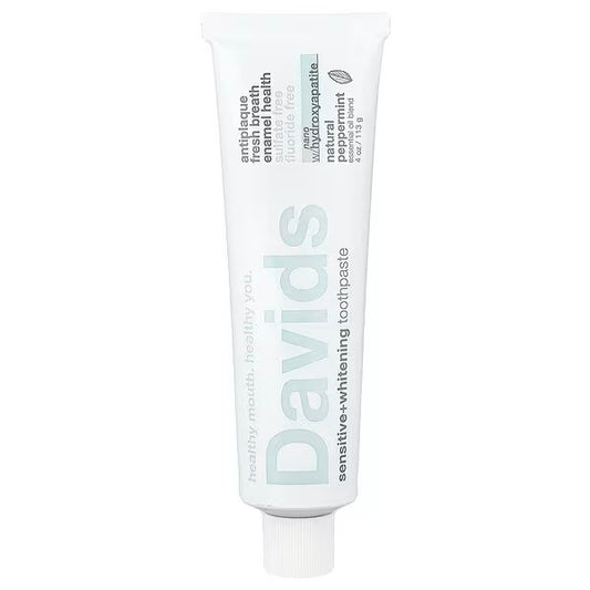 Davids Hydroxi Toothpaste Sensitive + Whitening Peppermint 113g