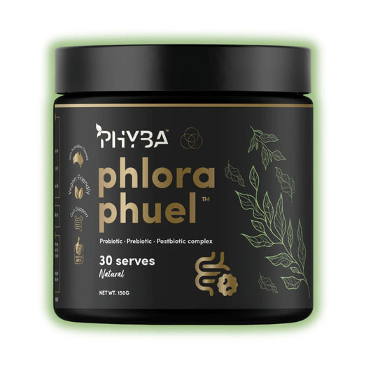 Phyba Phlora Phuel Daily Gut Tonic Strawberry Kiwi 150g