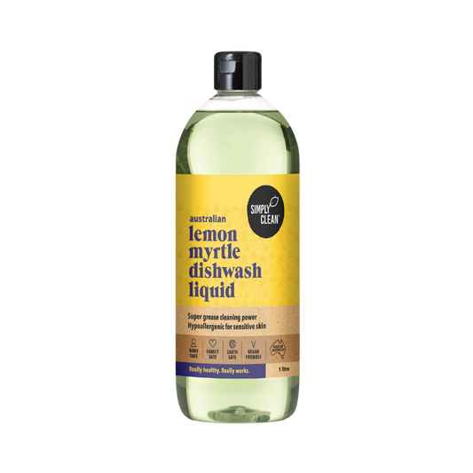 Simply Clean Dishwash Liquid Lemon Myrtle 1L