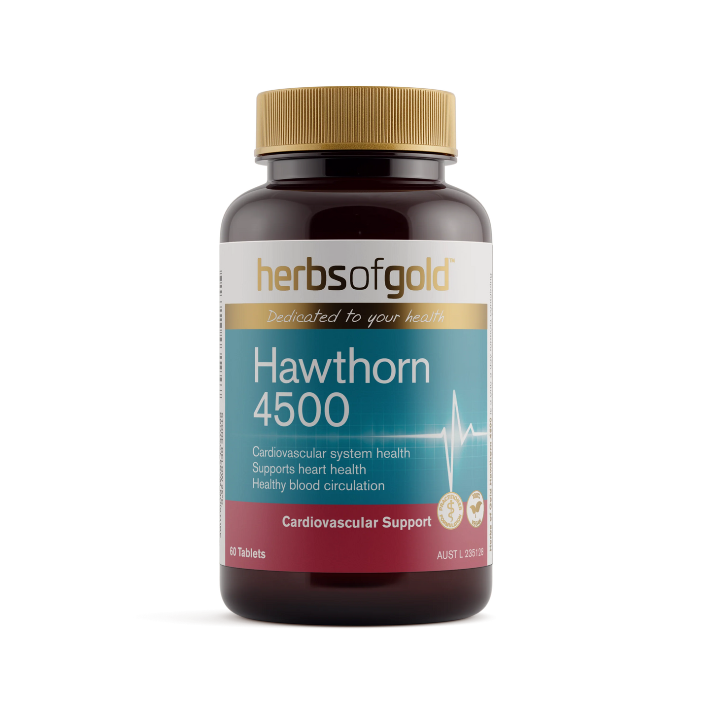 Herbs of Gold Hawthorn 4500 60 tablets